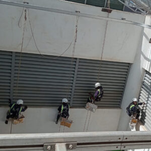 KCB Tower: Painting & Installation Work Within A Confined Space