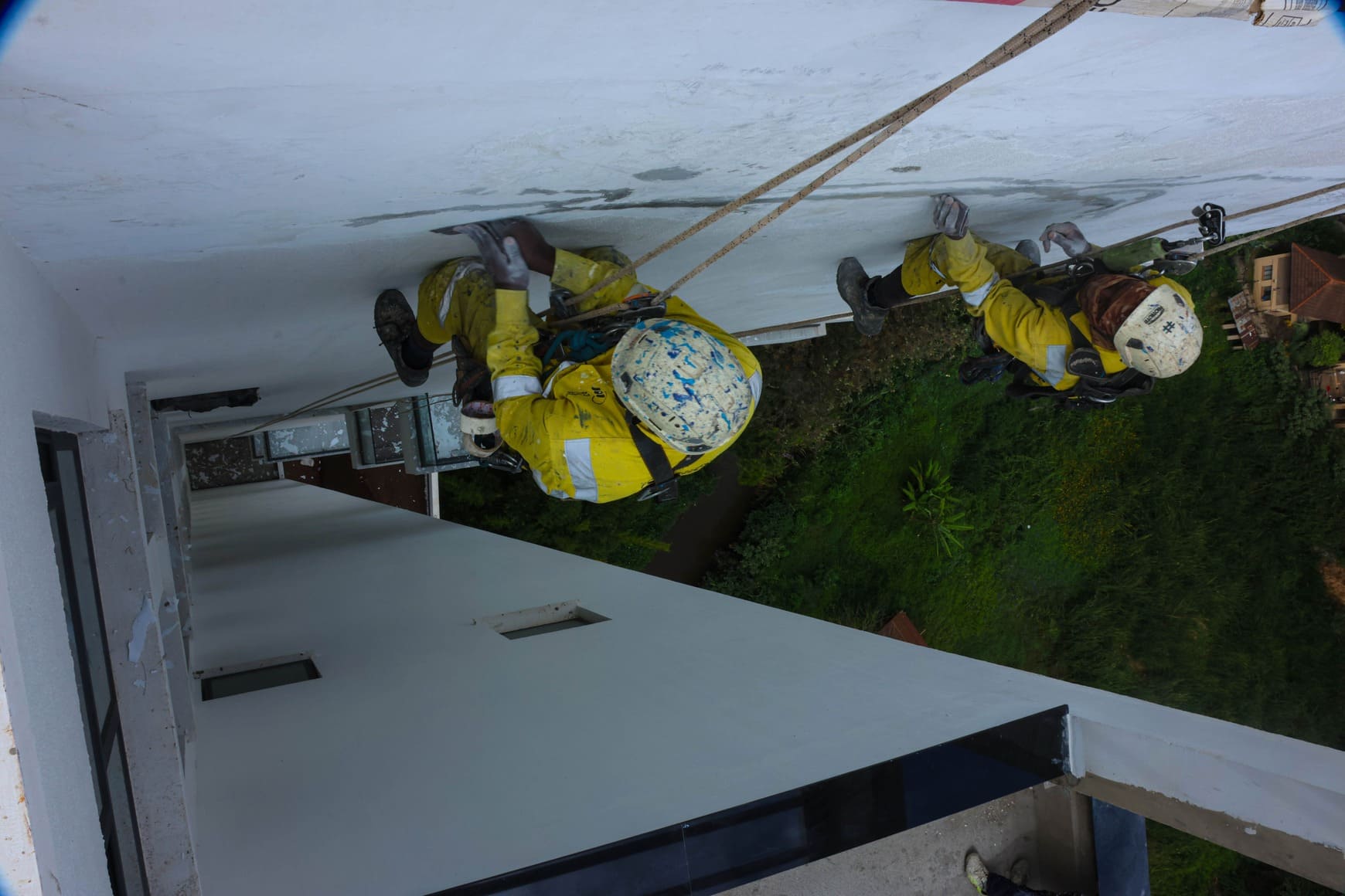 Saruni _ void aerial view_ painting